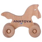 Ahşap İki Boyutlu Oyuncak At - Anatoya