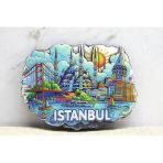Ahşap İstanbul Temalı Magnet Alk4361 Mirkh002k-Alk4361