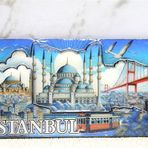 Ahşap İstanbul Temalı Magnet Alk4362