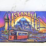 Ahşap İstanbul Temalı Magnet Alk4363