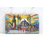 Ahşap İstanbul Temalı Magnet Alk4365 Mirkh002k-Alk4365