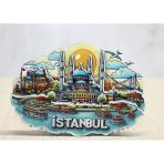 Ahşap İstanbul Temalı Magnet Alk4598 Mirkh002k-Alk4598
