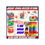 Ahşap Jenga Denge ve Beceri Oyunu Zeka Geliştirici Janga
