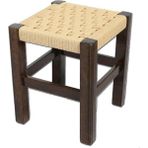 Ahşap Kapısı Tabure 35 Cm