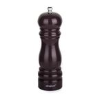 Ahşap Karabiber Değirmeni, Seramik Öğütücü, Kahverengi, 15 cm, Premium Sofra Baharat Değirmeni