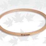 Ahşap Kasnak 8mm Şirin 201 Nakış Elişi 201-4 Çap: 18,5cm