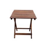 Ahşap Katlanır Masa Piknik Masası Balkon Masası