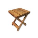 Ahşap Katlanır Tabure 1 Adet 30 Cm X 36 Xm