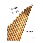Ahşap Kavela Uçurtma Çıtası Çubuk Kavela 1. Kalite Yivli 8 Mm 100 Cm 50 Adet