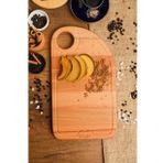 Ahşap Kesme Tahtası - Ahşap Sunum Tahtası - Ahşap Servis Tahtası - Anneler Günü Hediyesi 34x19 Cm