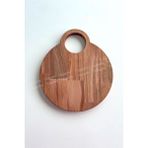 Ahşap Kesme Tahtası – Sunumluk Doğal Kayın Ağacı 30X26 cm
