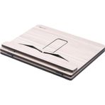 Ahşap Kitap Okuma Standı Tablet Standı Kitap Tutucu Rahle (Erik)
