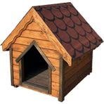 Ahşap Köpek Kulübesi - 104 120 90
