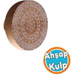 Ahşap Kulp Düğme Çiçek Desenli Mobilya Dolabı Dolap Çocuk Odası Çekmece Mutfak Kulpu Kulbu Kulpları - 1