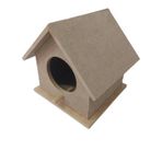Ahşap Kuş Yuvası Orta Boy 15,5cm X 15cm