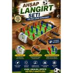 Ahşap Langırt Seti - Ahşap Oyuncak - Futbol Oyuncakları - Top Oyuncak Langırt Setleri - Langırt Oyuncakları - Ahşap Masa
