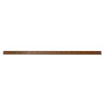 Ahşap Manifatura Cetveli Demirli 1 Metre (100cm)