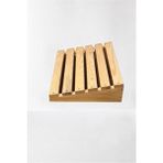 Ahşap Masa Altı Ayaklık Ayak Koyma Standı 40X40 - Kahverengi
