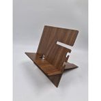 Ahşap Masaüstü Telefon Tutucu Organizer 20 cm x 21 cm x 22 cm