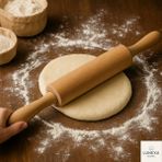 Ahşap Merdane Kolay Hamur Açma 40CM