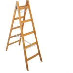 Ahşap Merdiven Katlanır Merdiven 5 Basamaklı Merdiven