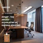Ahşap-Mermer Arkası 220V Dokunmatik Sensör Anahtarı