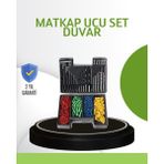 Ahşap Metal Beton Delme Uç Seti Organizerli Karbon Çelik Matkap Ucu