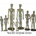Ahşap Model Mankeni İnsan Figürü 20 cm.