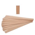 Ahşap Mum Fitili 60 Adet Boy 15 Cm En 15 Mm