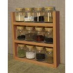Ahsap Mutfak Rafi Baharatlik Duvar Rafi 6110
