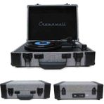 Ahşap Nostaljik Pikap Müzik Çalar Bluetooth & Hoparlörlü Gramofon 33/45/78 Devir Taş ve Plastik Plak Çalar - SİYAH & BEYAZ