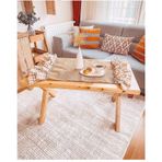 Ahşap Orta Sehpa Bahçe / Balkon / Mutfak Masası