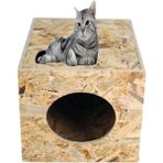 Ahşap Osb Yağmura Dayanıklı Kedi Yuvası Kedi Evi