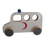 Ahşap Oyuncak Arabalar Ambulans