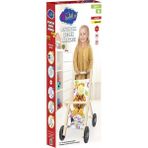 Ahşap Oyuncak Bebek Arabası - Bebek Yürüteç Yürüme Arabası