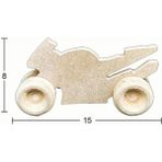 Ahşap Oyuncak Motorsiklet 15X8cm Oy101