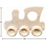 Ahşap Oyuncak Tren 15X11cm Oy102