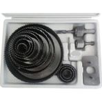 Ahşap Panç Seti 16'lı - 19mm,22mm,29mm,32mm,38mm,44mm,51mm,64mm,76mm,89mm,102mm,127mm