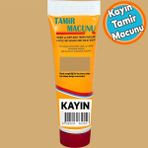 Ahşap Parke Tamir Macunu Kayın Mobilya Dolgu Çatlak Çizik Giderici 200 Gr Kullanıma Hazır Macun