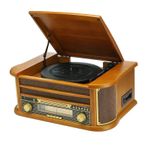 Ahşap Pikap 2x5w Stereo Spk Mp3 Çalar Usb-radyo-cd-kaset Bt Müzik