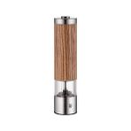 Ahşap Pilli Baharat Değirmeni - 001 - Beyaz - 0,5 ml