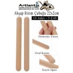 Ahşap Ritim Çubuğu 10 Adet 5 Çift Okul Öncesi Eğitici Anaokulu Ritim Tokmağı Çubukları Çocuk Etkinlik Perkusyon Müzik Aleti