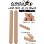 Ahşap Ritim Çubuğu 20 Adet 10 Çift Okul Öncesi Eğitici Anaokulu Ritim Tokmağı Çubukları Çocuk Etkinlik Perkusyon Müzik A