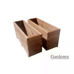Ahsap Saksı ; Gardenya 100X45x55