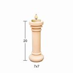 Ahşap Şamdan Şa-22