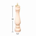 Ahşap Şamdan Şa-45