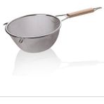 Ahşap Saplı Süzgeç 24 cm -BLSASS25 - Renkli