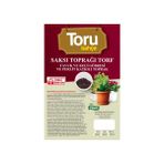 Ahşap Sepeti Saksı ve Bahçe Toprağı Torf Tavuk Keçi Gübreli ve Perlit Katkılı Toprak 20 Lt