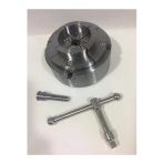 Ahşap Torna Aynası 110Mm 4 Çeneli 100Ayna Uyumlu