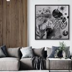 Ahşap Traverten Dokulu Gri Orman Im7 T0021